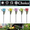 Waterproof Solar Tulip Lawn Lamps Outdoor Landscape Lighting for Walkway Garden Driveway Energy Efficient Night Illumination