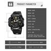 SKMEI 2341 Large Dial Watch Fashion Sport Men Waterproof Quartz Wristwatch Alarm Clock Horloges Mannen Digital Electronic