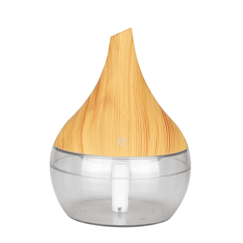 Air Humidifier Mini Ultrasonic USB Essential Oil Diffuser Purifier Aroma Anion 300ML Mist Maker for Home Car with LED Night Lamp