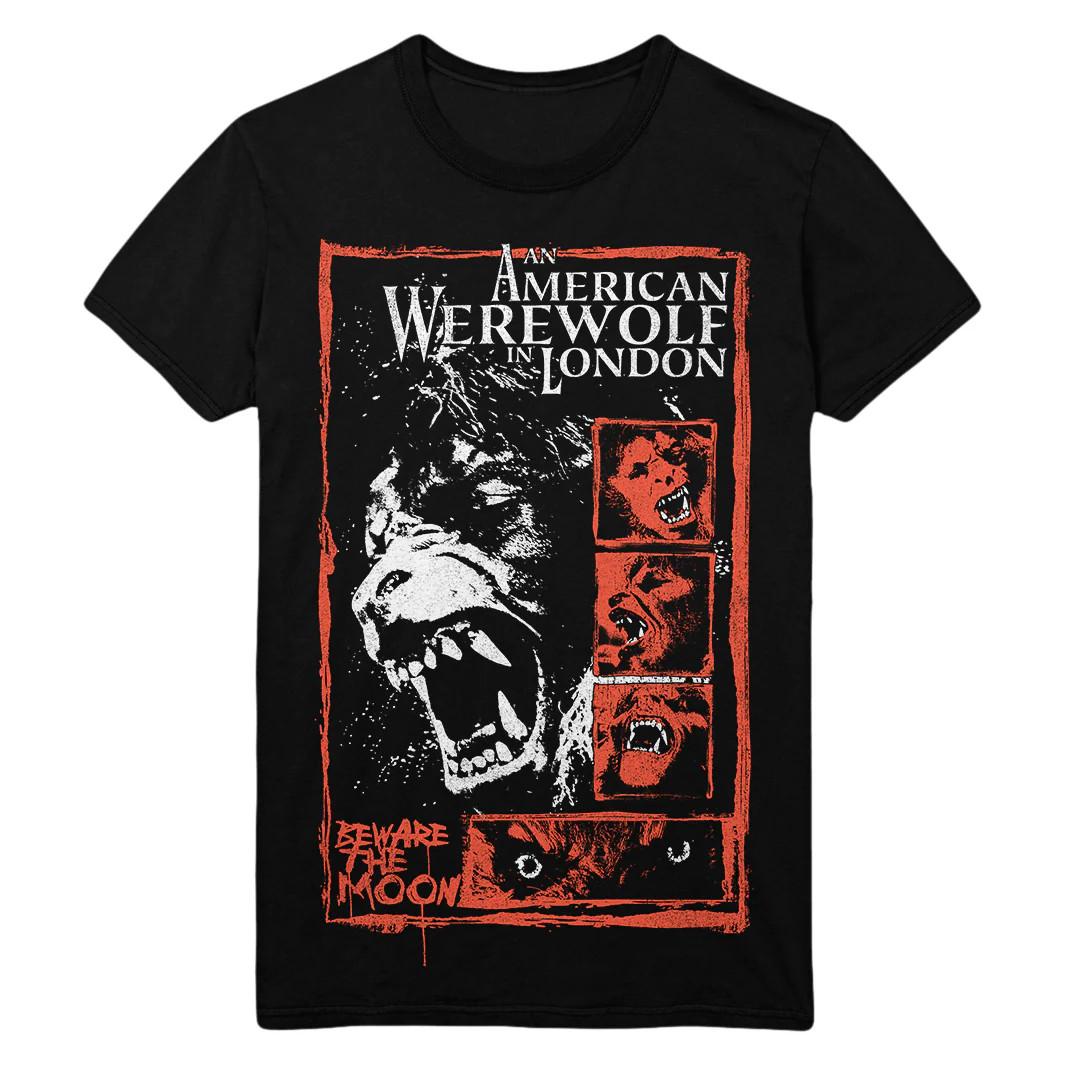 Vintage An American Werewolf in London Short Sleeve T-Shirt Unisex S