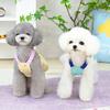 Pet Dress Suspender Type Classic Plaid Fashion Print Soft Texture Skin-touch Dress Up Comfortable Puppy Clothes Princess Dress Daily Life Wearing
