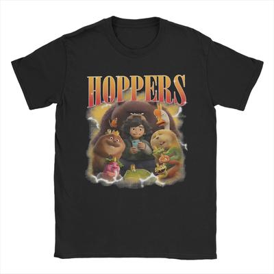 Men Hoppers Cartoon Movie 2026 T Shirt  Cotton Tops Casual Short Sleeve Round Collar Tee Shirt Graphic TShirt