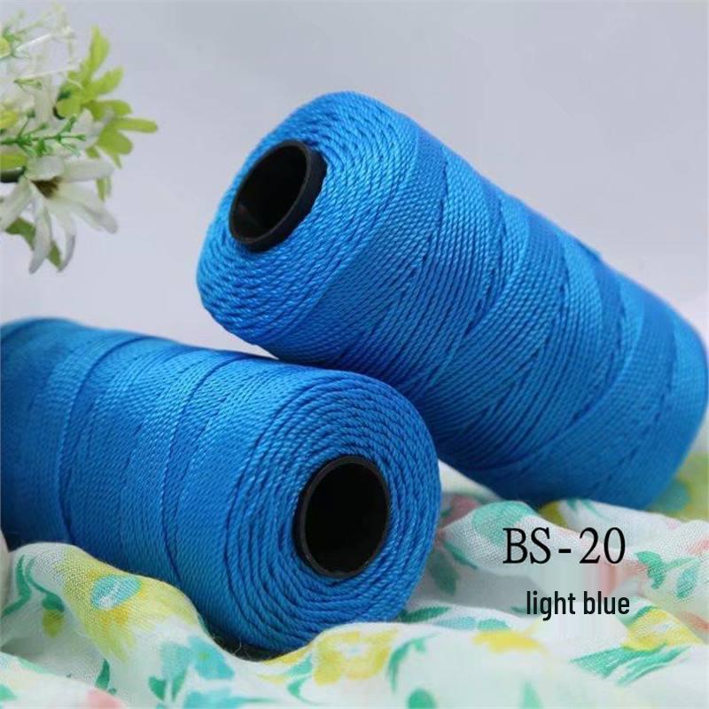 Příze z ledového hedvábí: Třívláknová příze pro ruční pletení a háčkování - Ideální na pantofle, tašky, čepice, návleky na hrnky a podsedáky do auta