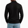 Men's Checkered Knit Pullover Sweater