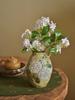 Vaso Idroponico Ceramica Decorazione da Tavolo Casa Soggiorno Composizione Floreale Orecchio Singolo Pittura a Mano Stampa Combinazione Libera