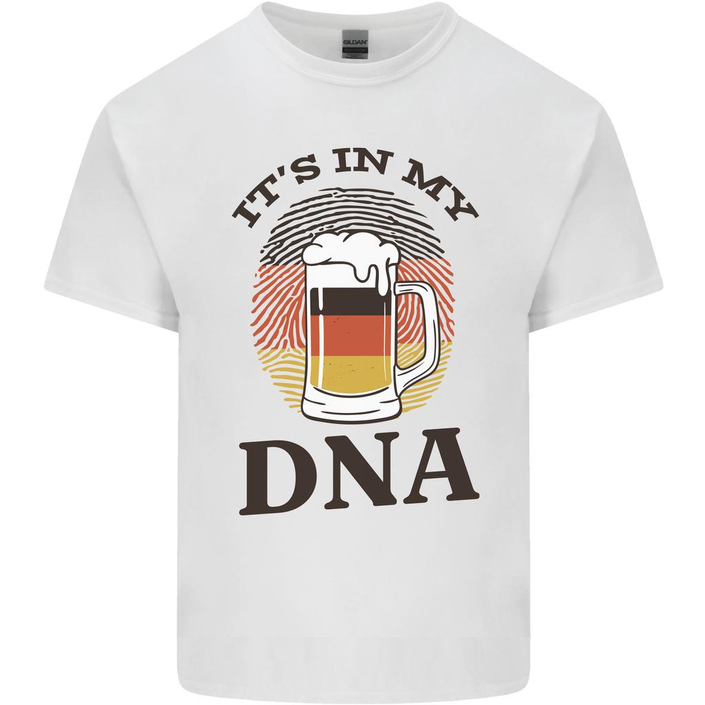 GerUnisex Beer Its In My DNA Funny GerUnisexy Unisexs Light Cotton TShirt