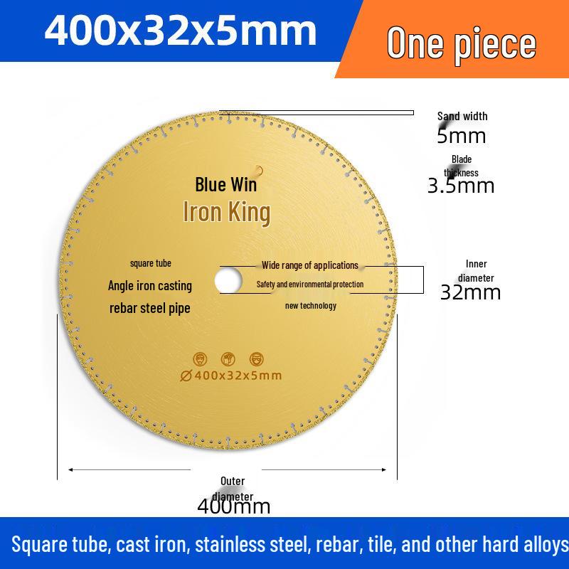 Iron Cutting King Saw Blade - Metal Alloy Angle Iron Diamond Blade