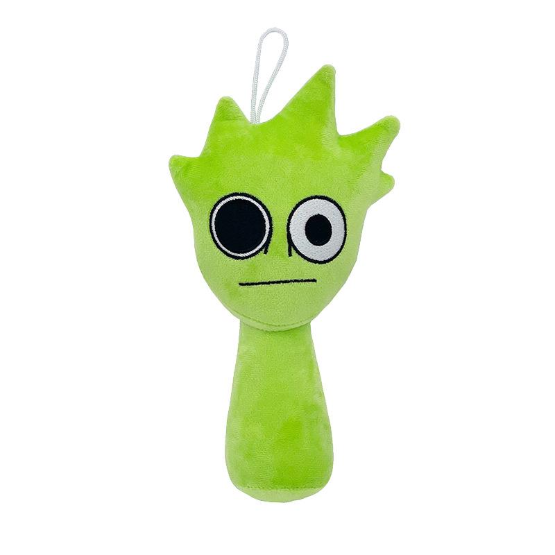 SprunkiPlush Toy Mr Fun Computer SprunkiPlushie Soft Toy Horror Games Cartoon Pillow Stuffed Doll Christmas for Birthday Gifts