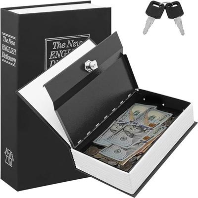 Kreatives Wörterbuch Buch Spardosen Sparschwein mit Schloss Versteckter Geheimer Sicherheits Safe Schloss Bargeld Münz Aufbewahrungsbox Einzahlungsbox