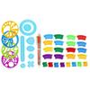 Geometry Spirograph Drawing Stencils Set Painting Template Art Crafts Creative Kids Educational Toy Variety Of Flowers Ruler