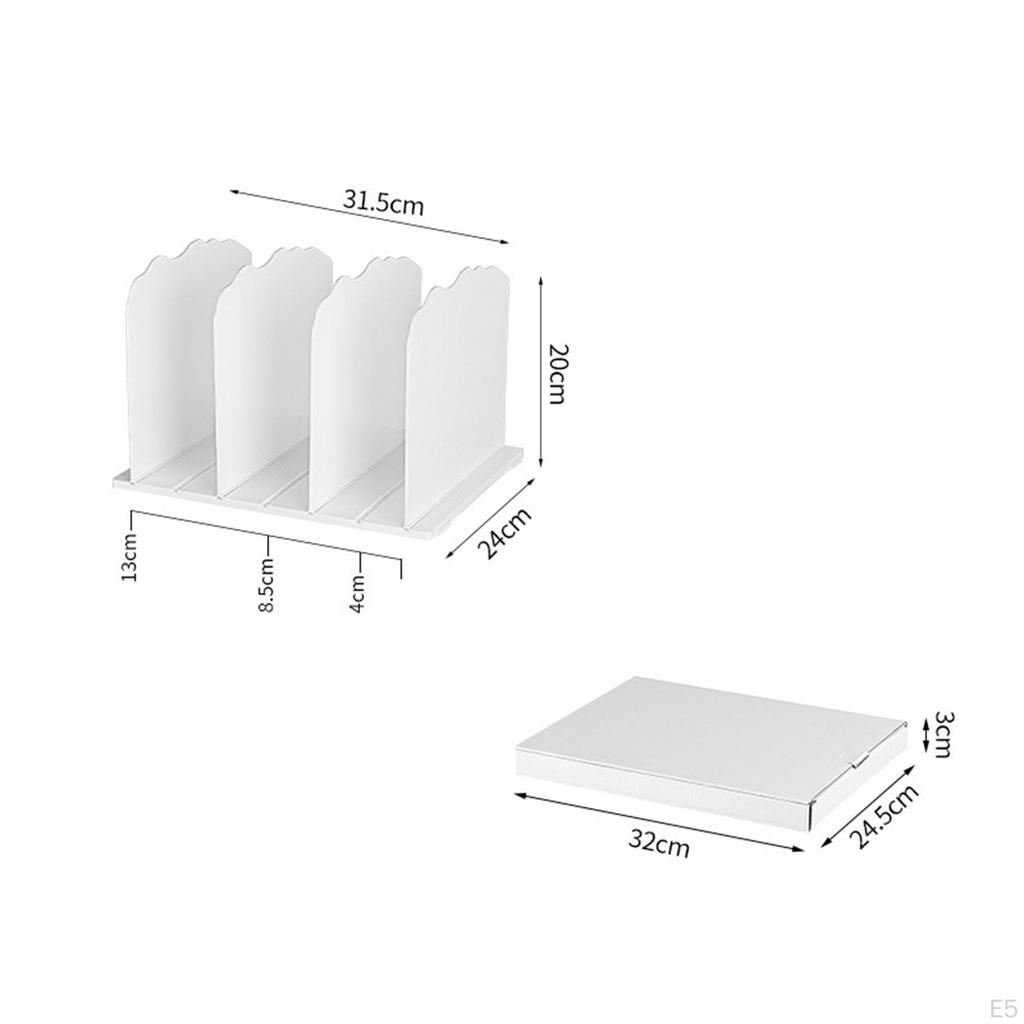 Regalteiler Schrankteiler Trennwand für Schlafzimmer, Bastelzimmer Organizer