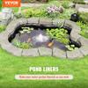 Pond Liner, 20 x 25 ft 45 Mil Thick, Pliable EPDM Material Pond Skins, Easy Cutting Underlayment for Fish or Koi Pond, Waterfall Base, Water Features,