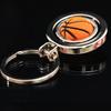 Lovely Rotating 3D Basketball KeyFob Keyring Keychain