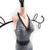 Les Trésors De Lily [J8341] - Gray 'Belle Epoque' Necklace Holder