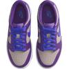 Nike Tênis Dunk Low GS Uva Selvagem Infantil Roxo Cinza Faculdade Branco FB9109-007