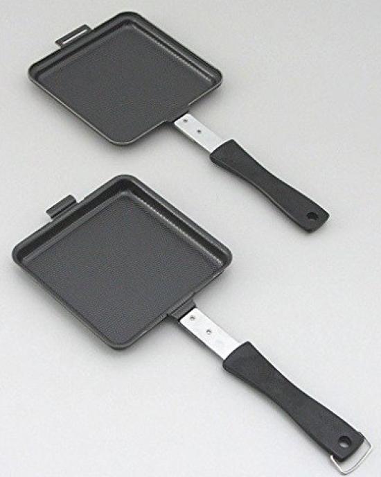 Shimomura Kikaku Iron Hot Sandwich Maker Toaster Pan 35620