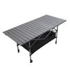 Outdoor Compact Folding Table Carbon Steel Multifunctional Portable Camping Table