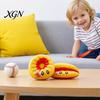 Soft Dumpling Toy 1/6Pcs Cartoon Stress Relief Anti-anxiety Flag Pattern Steamed Bun Squeeze Fidget Hand Relaxation Decompression Gadget Tool
