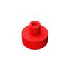 Non-Toxic Moc 10Pcs 20482 Tire Round 1X1 Building Blocks With Bar And Pin Handle Bricks Educational Particle Toys Children Birthday Gifts