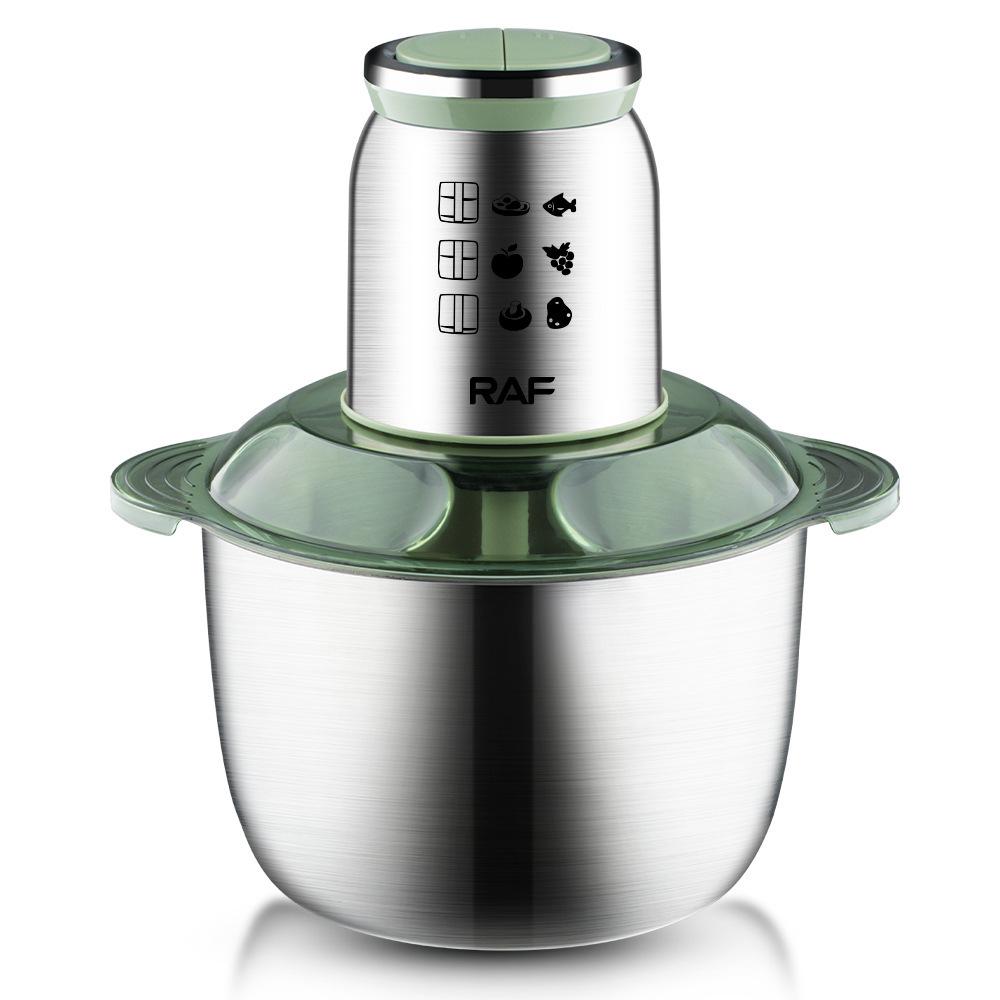 5L European & American Standard Multi-Functional Stainless Steel Electric Meat Grinder
