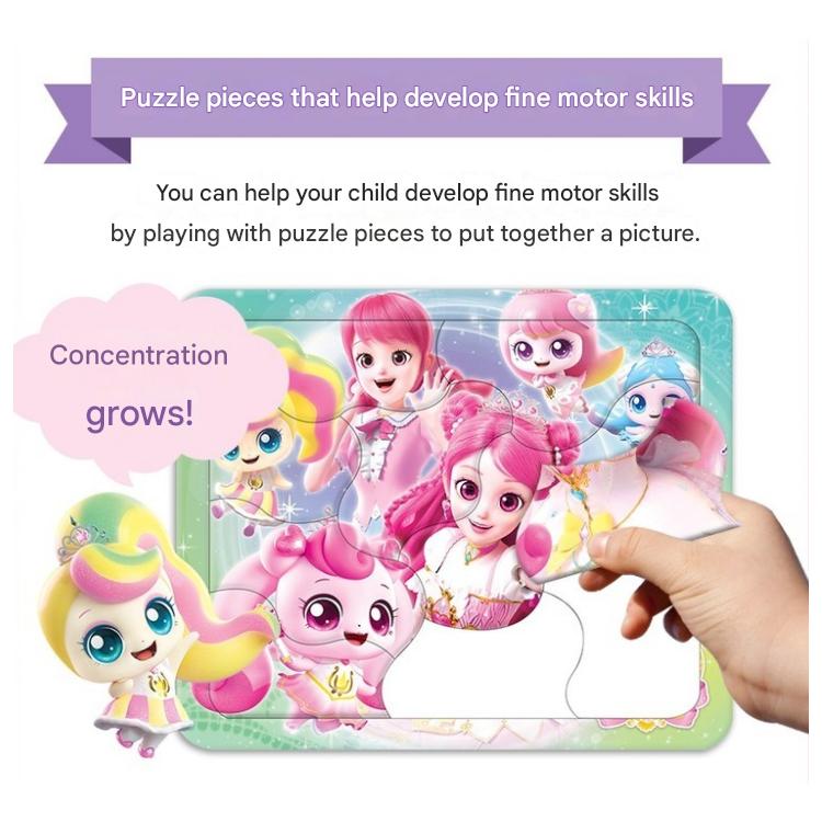 Chytenie princeznej! Teenieping Mini Puzzle Taška (Séria 6)