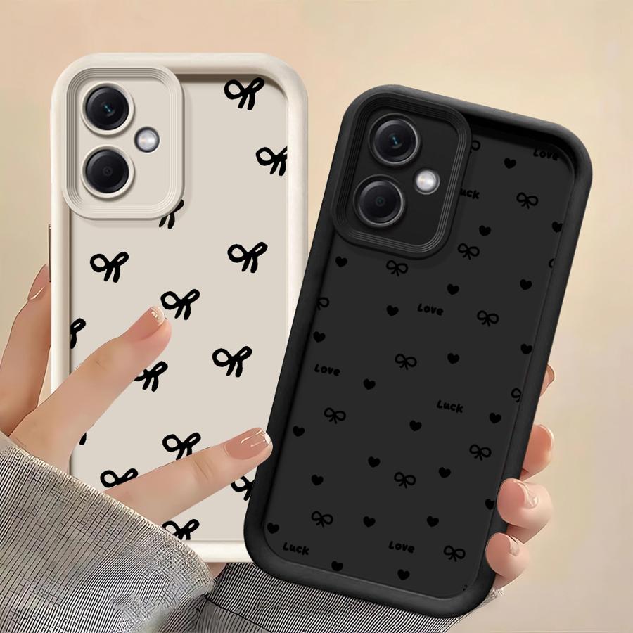 Fashion Bow Case for Xiaomi Poco F8 C50 X3 NFC C61 C51 X3 Pro Phone Cover