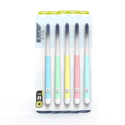 Yifu Yijing Spiral Soft Bristle Toothbrush 8-Pack