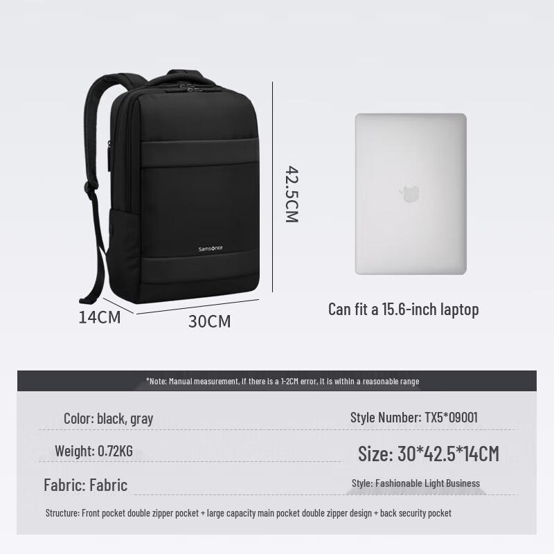 Samsonite 15.6-inch Business Laptop Backpack