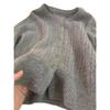 European Heavyweight Cable Knit Cardigan: Women's Autumn/Winter Lazy Style with Gold Buttons