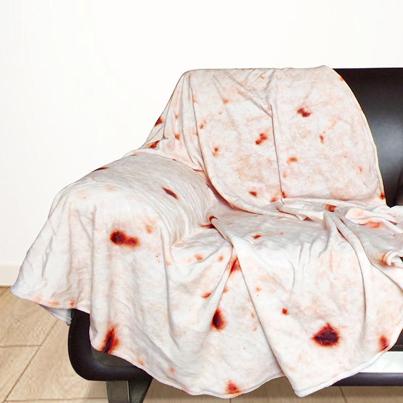 Cozy Flannel Blanket for Home & Office: Air Conditioning Nap Cover, Thick Autumn/Winter Sofa Blanket