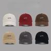 New Style of Men and Women's Big Head Circumference Showing Face Small Hat for Women's Letter Embroidered Baseball Cap