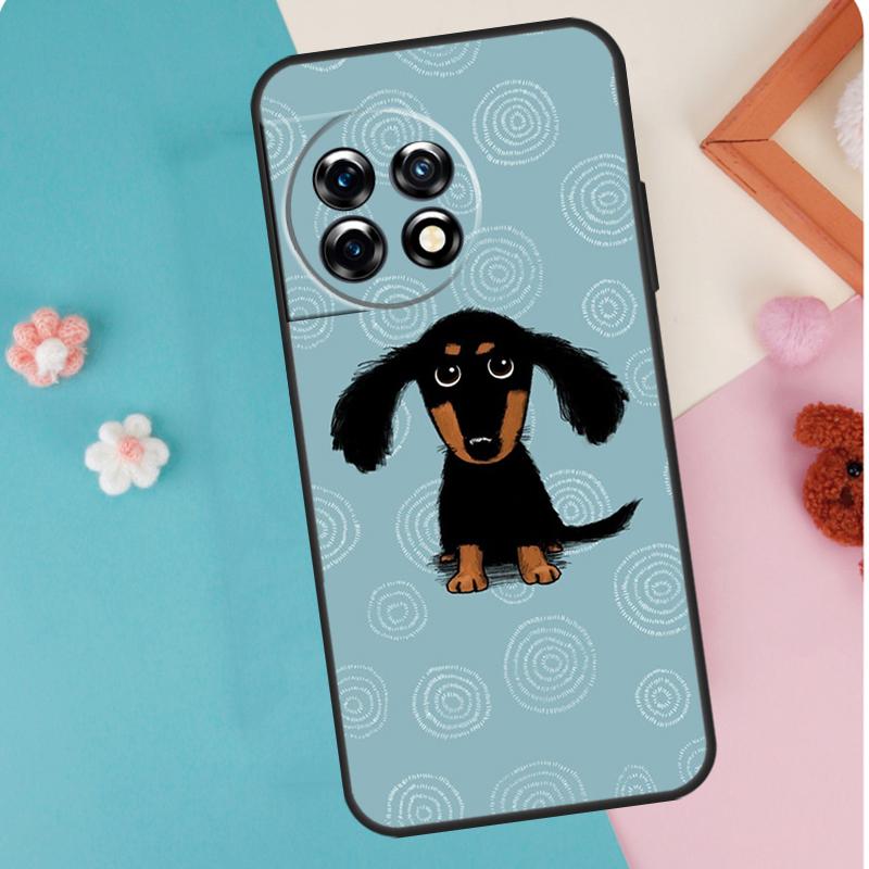 Dachshund Dog For OnePlus 15 13 12 11 15R 13R 12R 10R 10T 13T Case For OnePlus Nord 5 CE 2 3 4 Lite N20 N30