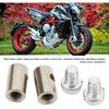Motorcycle Throttle Screw Cable Ends, 6mm/0.2in Brake Lever Repair Cable Nipples, Universal Adjustable Throttle Cable End, Solderless