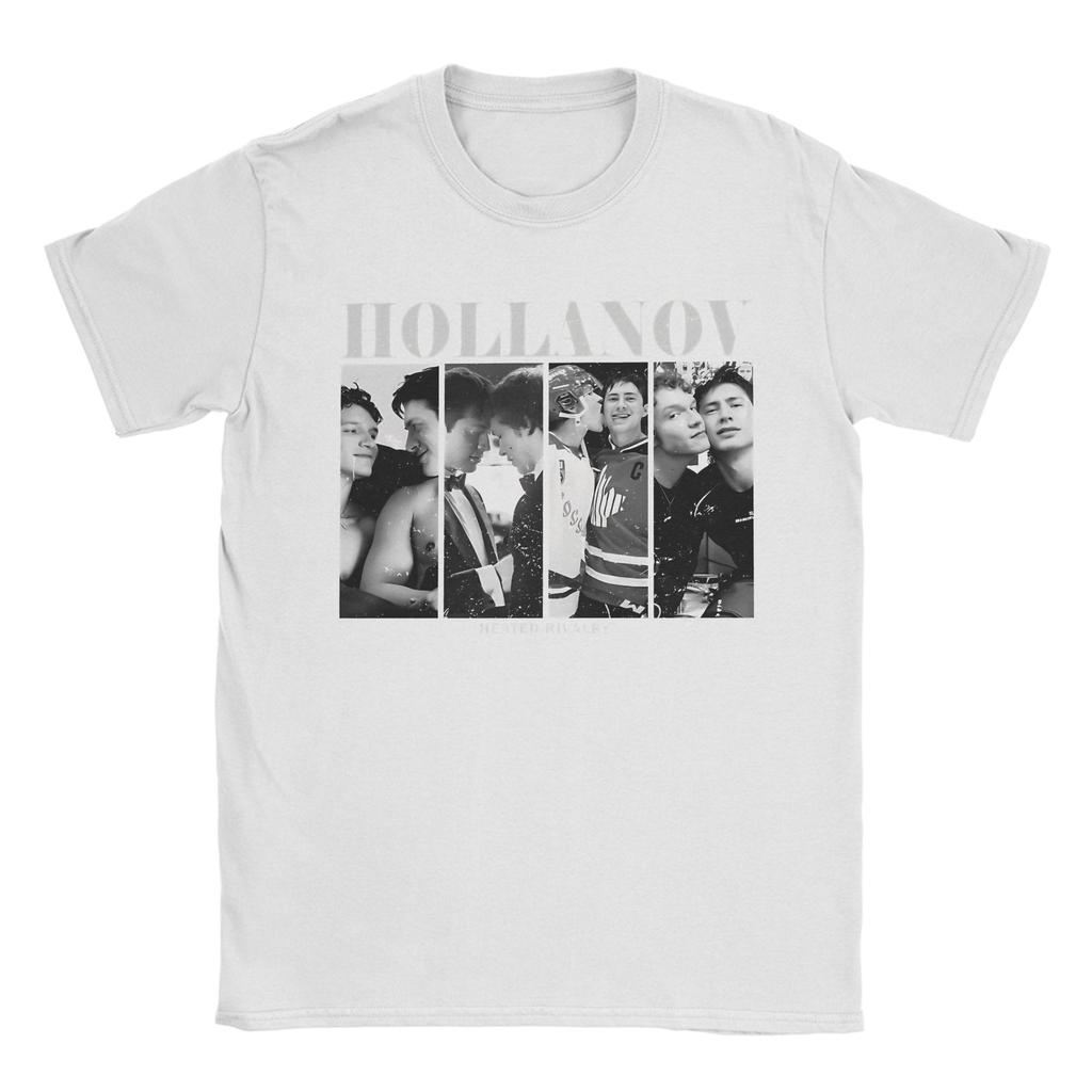Oversized T Shirt Summer Team Hollanov Ice Hockey Heated Rivalry Trendy Cool T Shirts 100 Cotton Tshirt Short Sleeve Tops