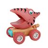 Children's Cartoon Elastic Dinosaur Pull Back Car 3-9 Years Old Boy And Girl Toy