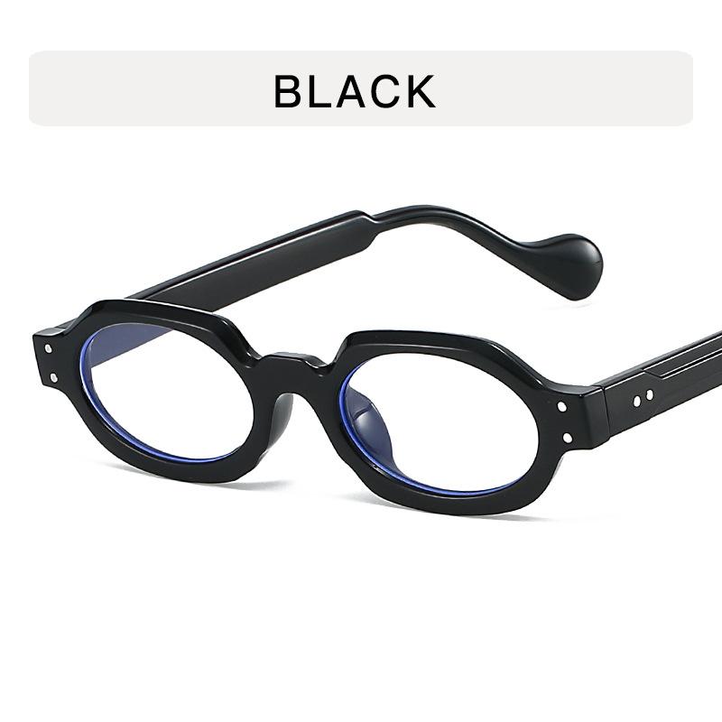 

Оправа для очков с заклепками для мужчин, овальной формы, блокирующая синий свет, женские очки, высококачественные оправы для очков для женщин