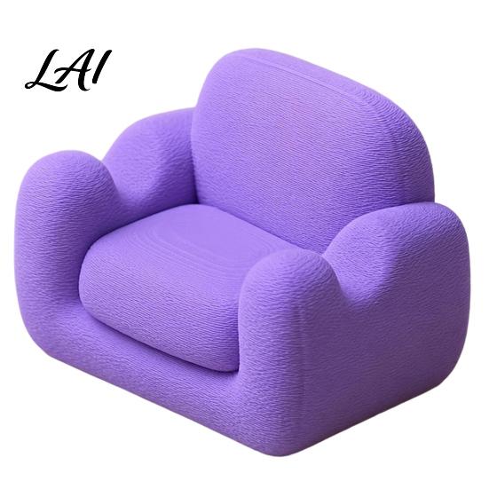 Lightweight Phone Display Holder Mini Sofa Stand Cute Couch Shaped Holder Eco Friendly PLA Dock Decorative Desktop Smartphone Stand for Office Home