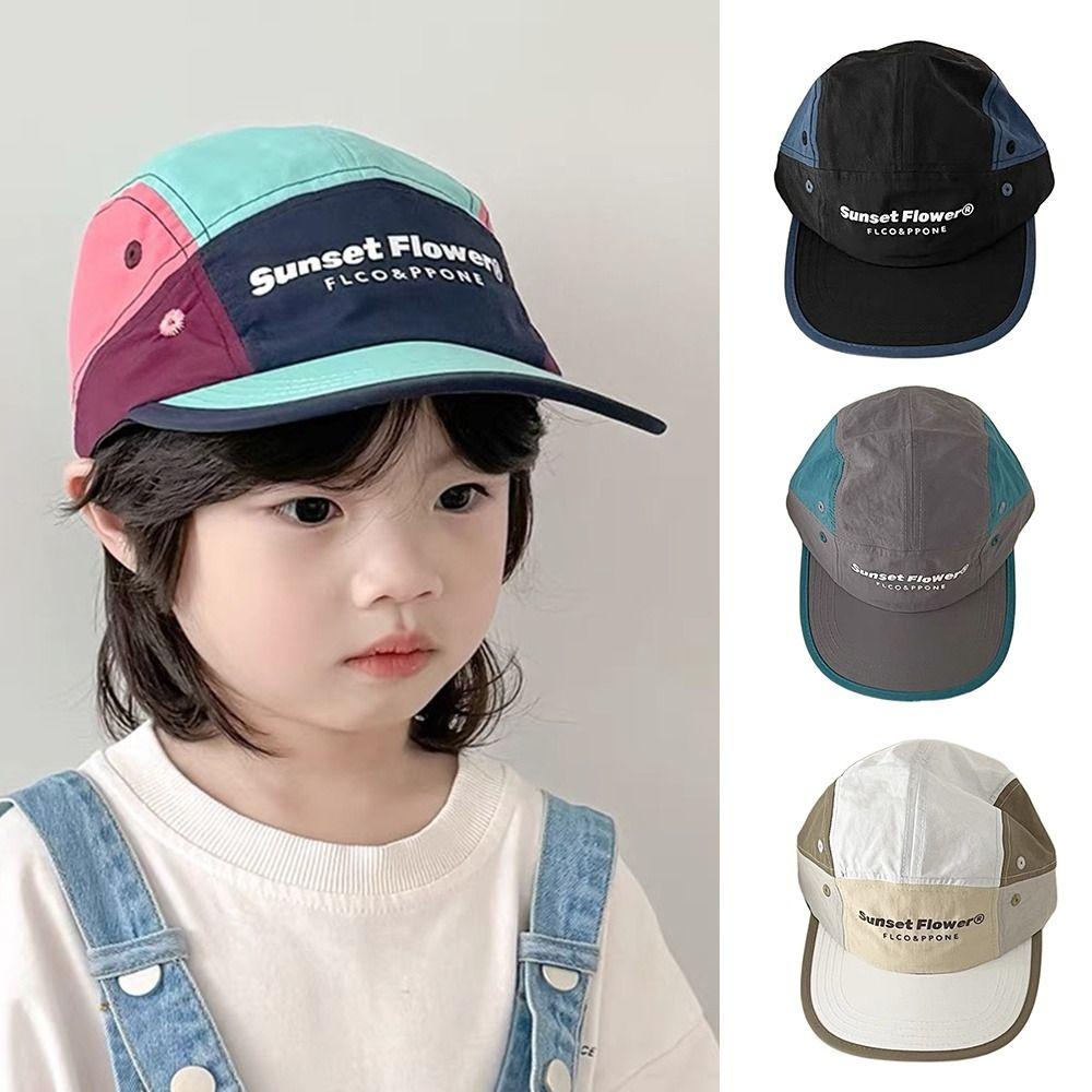 Korean Style Quick-drying Caps Parent-child Hat Kids Sun Hat All-match Baseball Cap  Kids