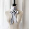 5x190cm Women Satin Silk Narrow Scarf Neckerchief Solid Color Neck Scarves Long Silk Scarf DIY Bag Ribbon Head Neck Hair Band