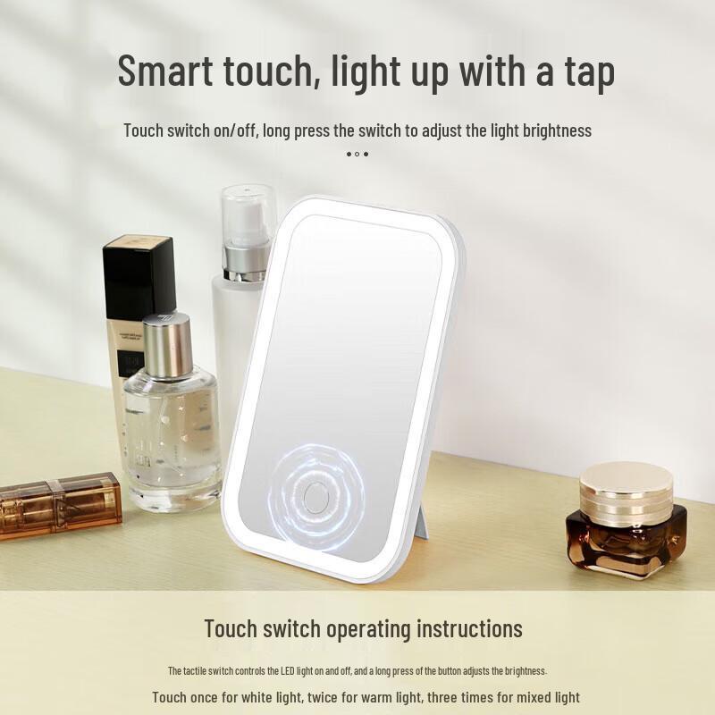 Mi Bo Di Portable LED Smart Makeup Mirror