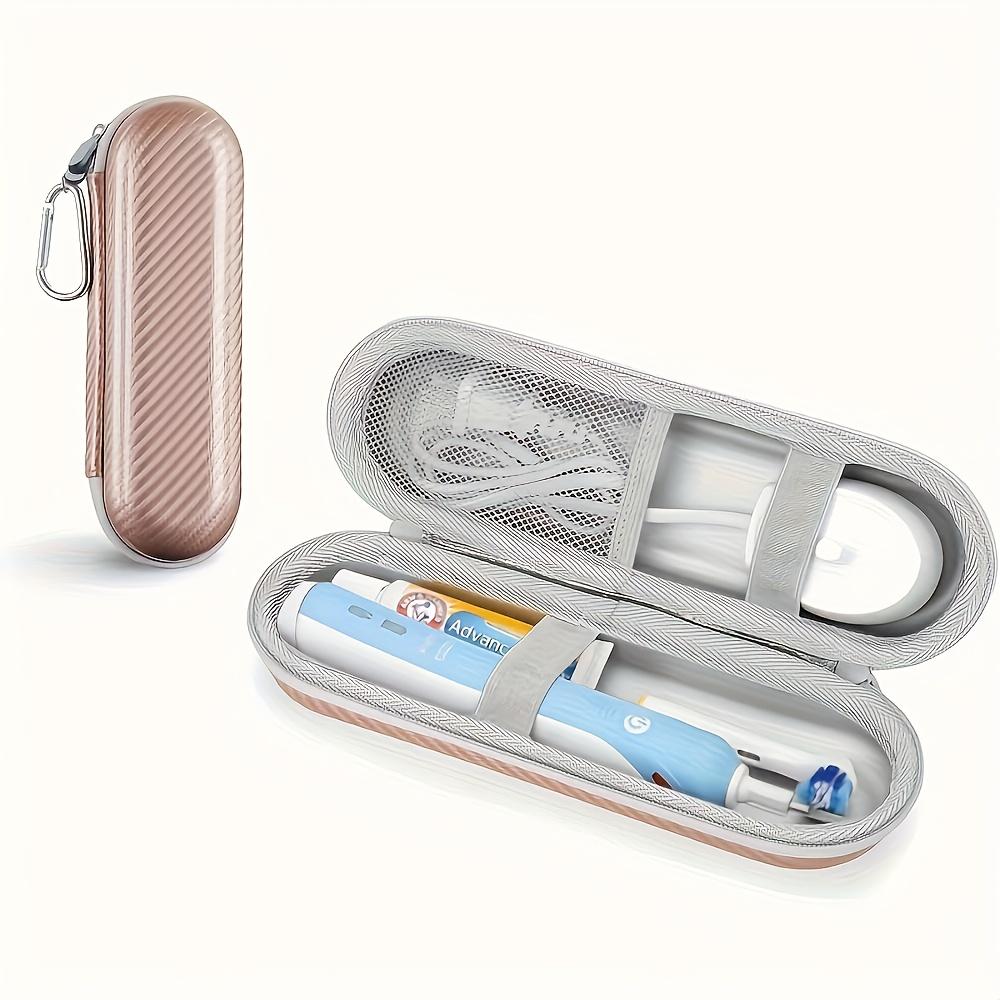 1pc Electric Toothbrush Storage Case Portable Travel Holder EVA Hard Shell Waterproof Dental Tools Clean for Home Trip Daily Use