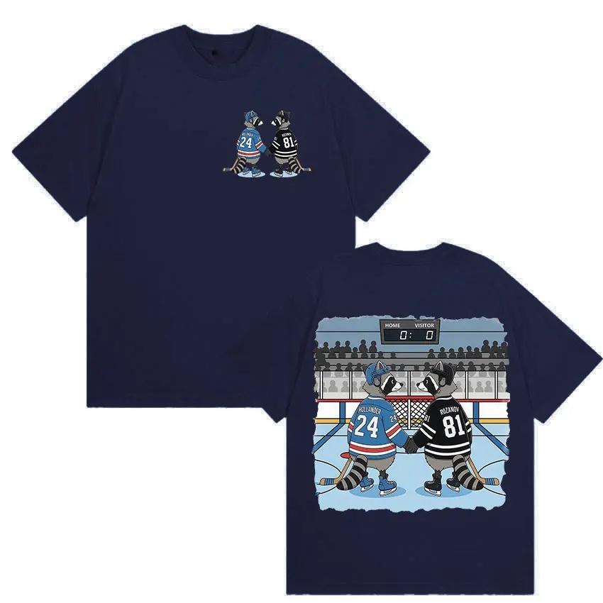Heated Rivalry Fans Gift T Shirts Hollander 24 Ilya Rozanov 81 Graphic Tshirt Mens Womens Luxury Cotton Oversized Tshirt