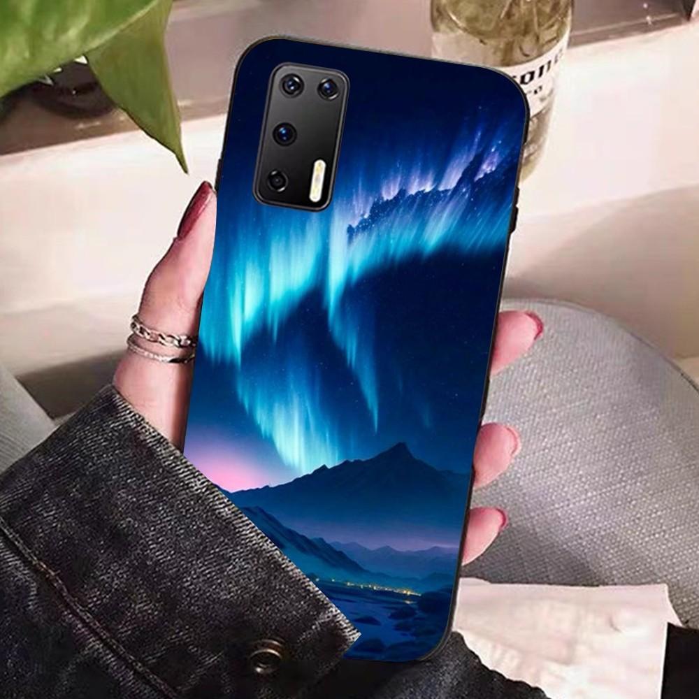Beautiful Northern Lights Phone Case For Huawei P 8 9 10 20 30 40 50 Pro Lite Psmart Honor 10 Lite 70 Mate 20lite