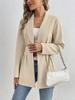 Spot European and American women's clothing elegant fashion temperament commuter slim suit jacket woolen suit jacket
