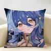 Layla Genshin Impact Cushion Cover Natural Linen Organic Fabric DoubleSided Printing Room Sofa Decor Pillow Case