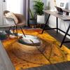 1pc Autumn Leaf Chair Mat - Festival Gift, Seasonal Decor, Office & Home Use.P093