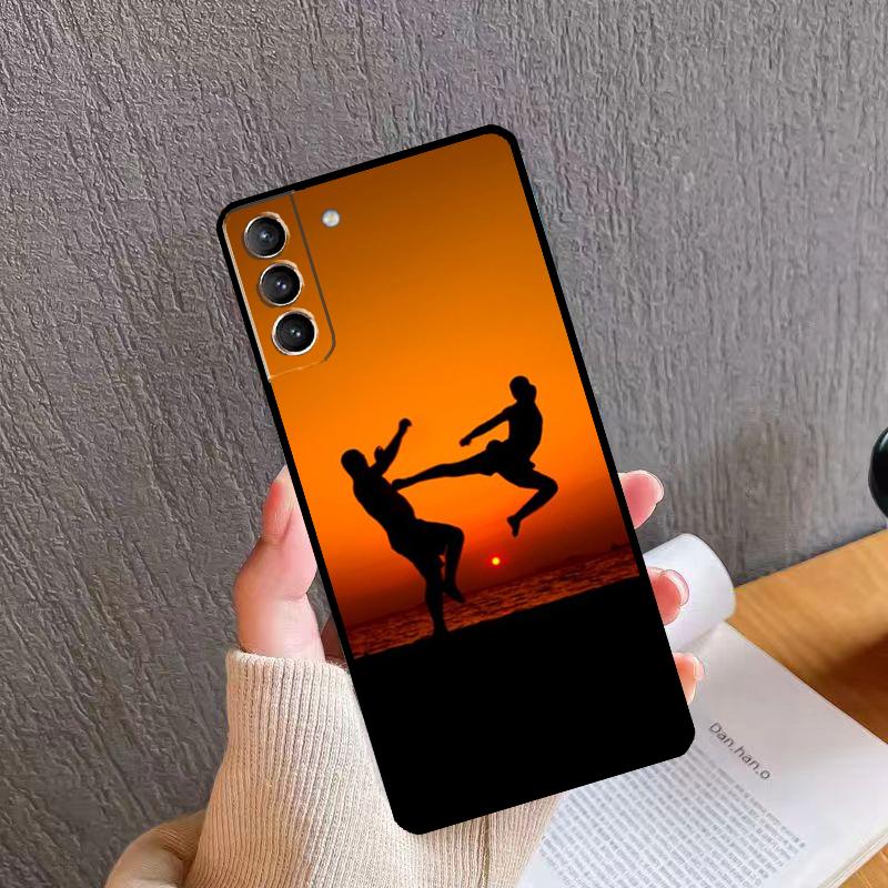 Kung Fu Karate Taekwondo Martial Phone Case For Samsung Galaxy S25 S20 S21 S22 S23 S24 Ultra S9 S10 Plus S24 FE S25 FE Cover