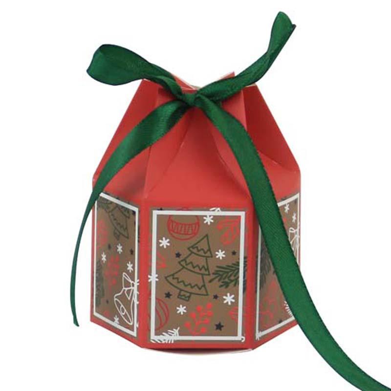 

Christmas Candy Box, Red Yurt Happy Candy Box, Gift Packaging Box.