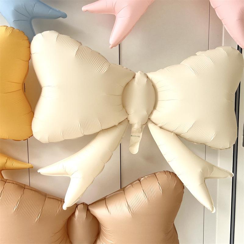 1Pcs New Color Bow Aluminum Film Balloon Suitable for Birthday Celebration Party Home Background Decoration