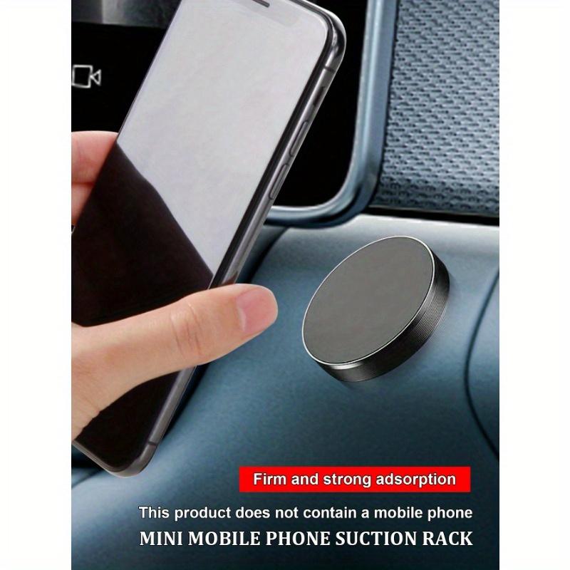 1pc Mini Multifunctional Magnetic Car Phone Holder For Navigation, Available In Rose Gold/Silver/Gold/Black